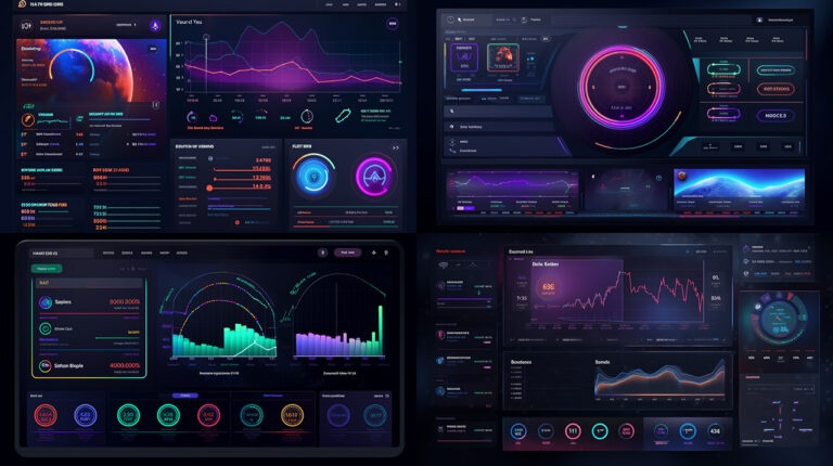 Abra-AI analytics dashboards visualizing traffic and conversion data